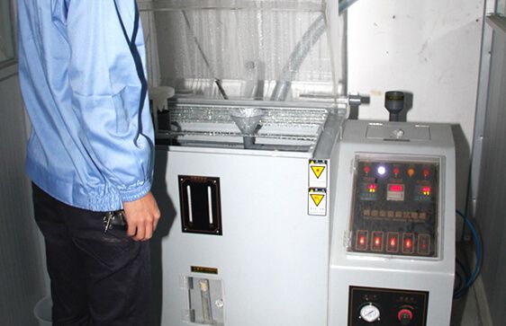 Testing room - salt spray test machine